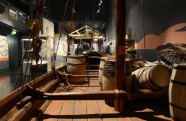 Climb-onboard-the-Viking-Trading-Ship-National-Maritime-Museum-Cornwall
