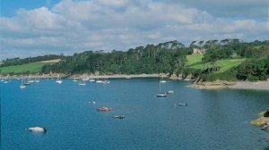 The river view from Bosloe House Falmouth, Cornwall © Mike Henton